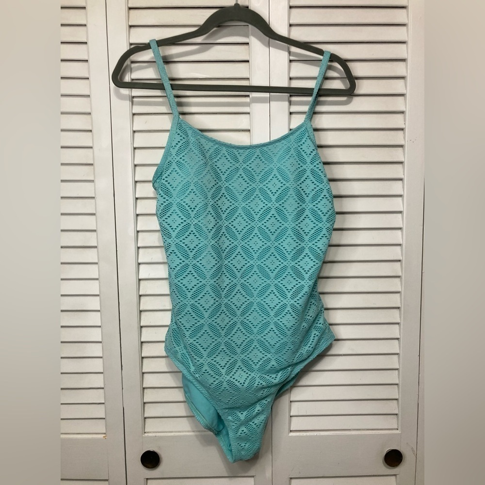 Catalina Blue Padded One Piece Swimsuit Size Extra Large